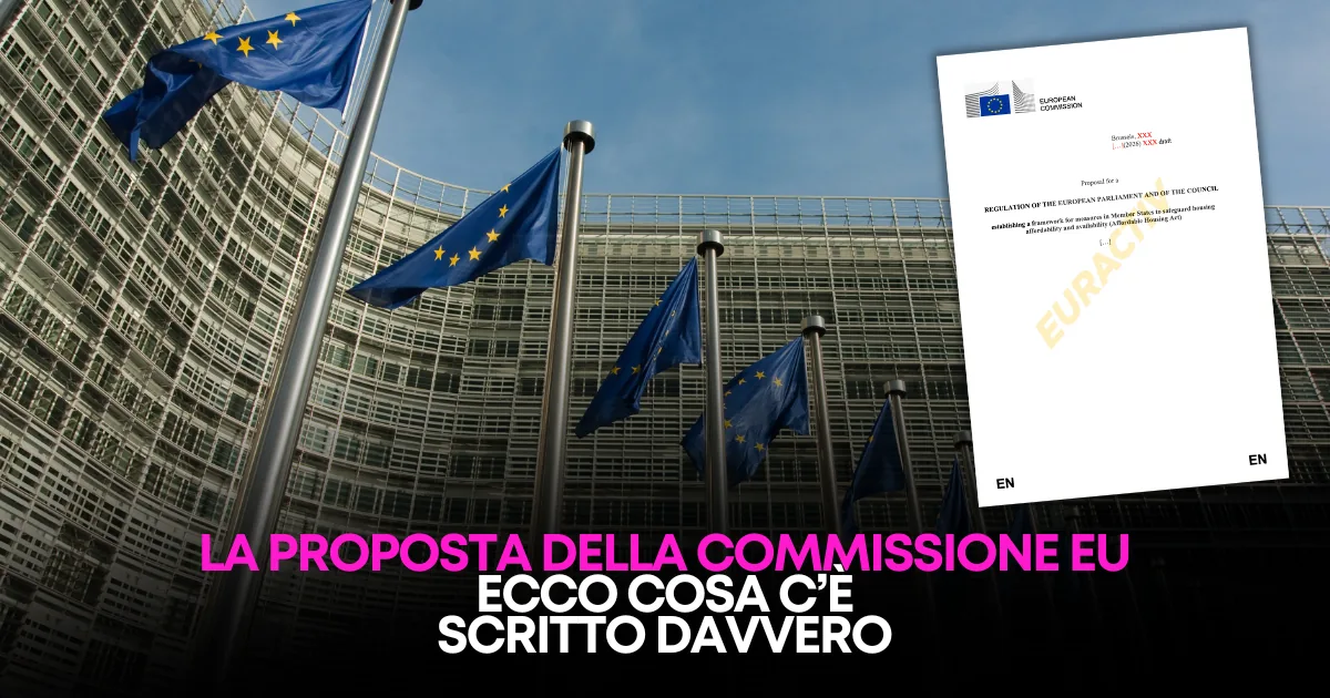 Affordable Housing Act 2026: Cosa dice davvero il regolamento UE sugli affitti brevi