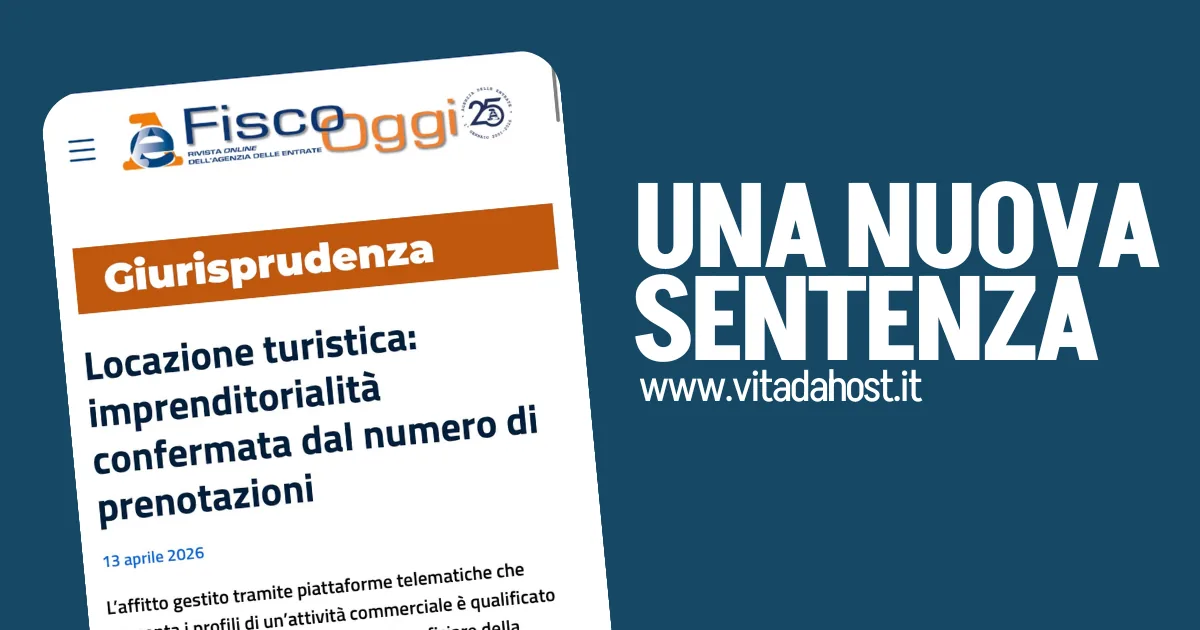 Affitti brevi e rischio d'impresa: cosa cambia nel 2026