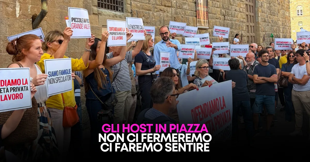 4 giugno 2026, Firenze: la rivolta pacifica degli host contro il blocco