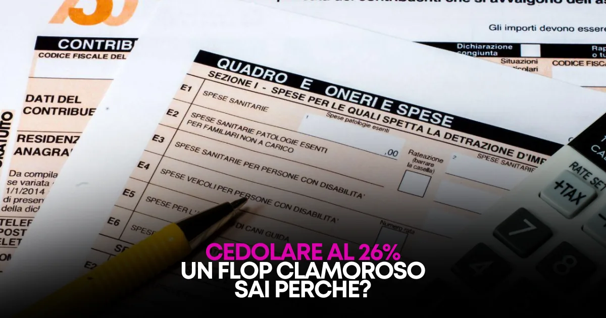 Cedolare Secca al 26%: 17 Milioni di Gettito. I Dati Reali del 2025