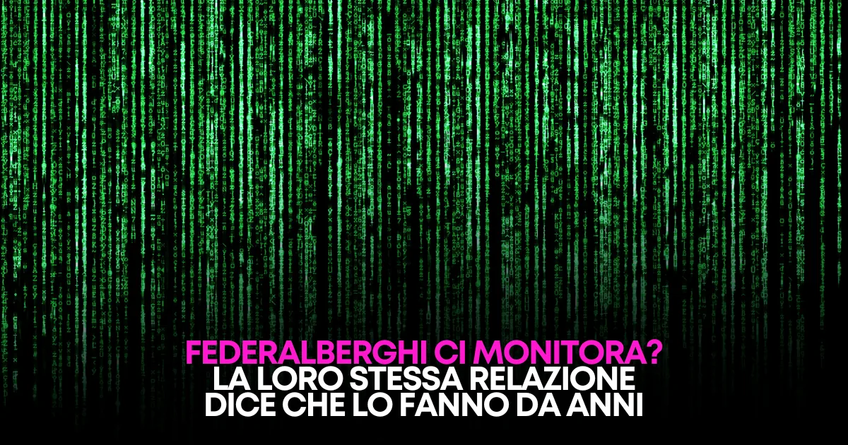 Federalberghi monitora gli annunci Airbnb e Booking dal 2015? Lo dicono di Sì.